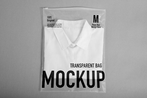 clear apparel packaging