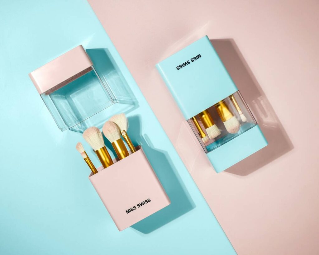 clear plastic box for every cosmetic product line